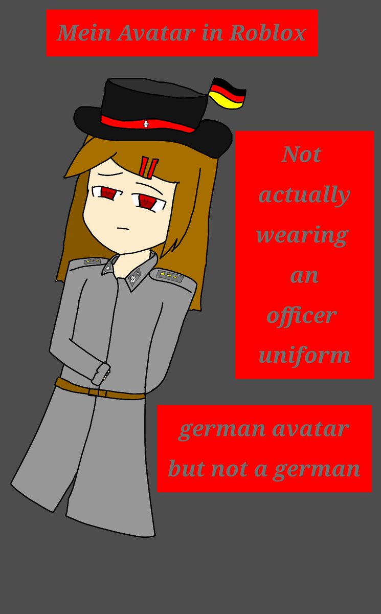 Wehrmacht Ray Wehrmachtr Twitter - german officer hat roblox