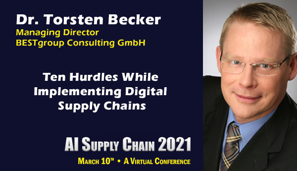 Register today to join #supplychain professionals from around the world and learn the top hurdles while implementing digital supply chains, and how to clear them.

bit.ly/3uQyjNN