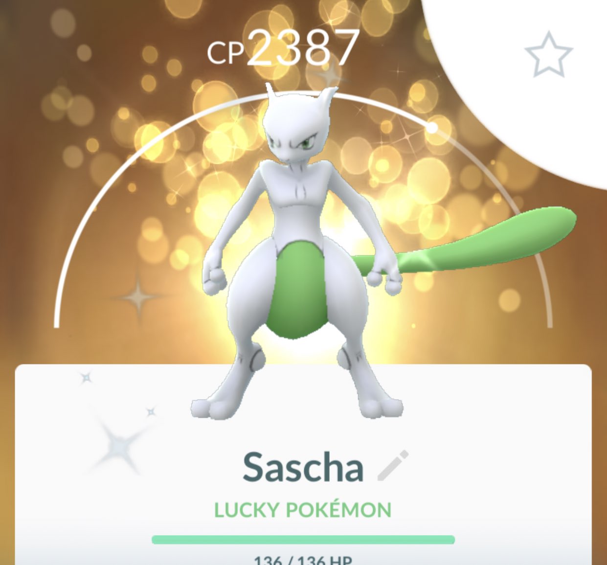 My first Shlundo Mewtwo, been waiting long for this. And I maxed