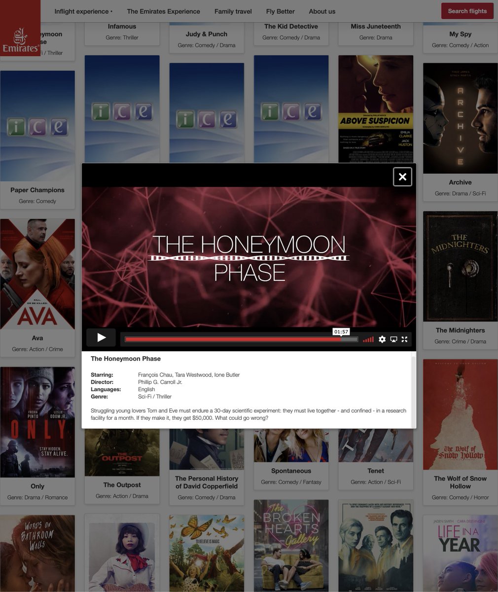 This is your captain from the cockpit speaking, #THEHONEYMOONPHASE is now available on <a href="/emirates/">Emirates</a>  Airlines!

For those of you still on the ground, stream it tonight on  <a href="/PrimeVideo/">Prime Video</a>: amazon.com/dp/B08BJFMKXM and <a href="/Tubi/">Tubi</a>: tubitv.com/movies/569076/…