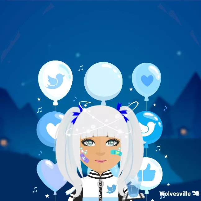 Wolvesville_skin💙💫 tweet media