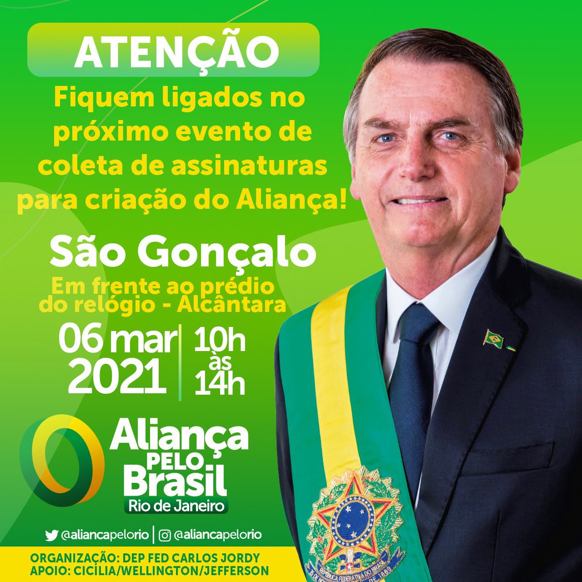 aliancapelorio's tweet photo. Mais um compromisso com você!

#aliancapelobrasil #aliancapelorio #aliancapelorj #saogoncalorj https://t.co/36tgAVfOij