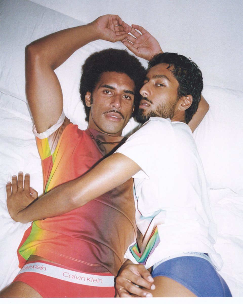 Pride with Calvin Klein: Api and Roshan coolpretty.cool/pride-with-ck-… #proudinmycalvins <a href="/CalvinKlein/">calvinklein</a>