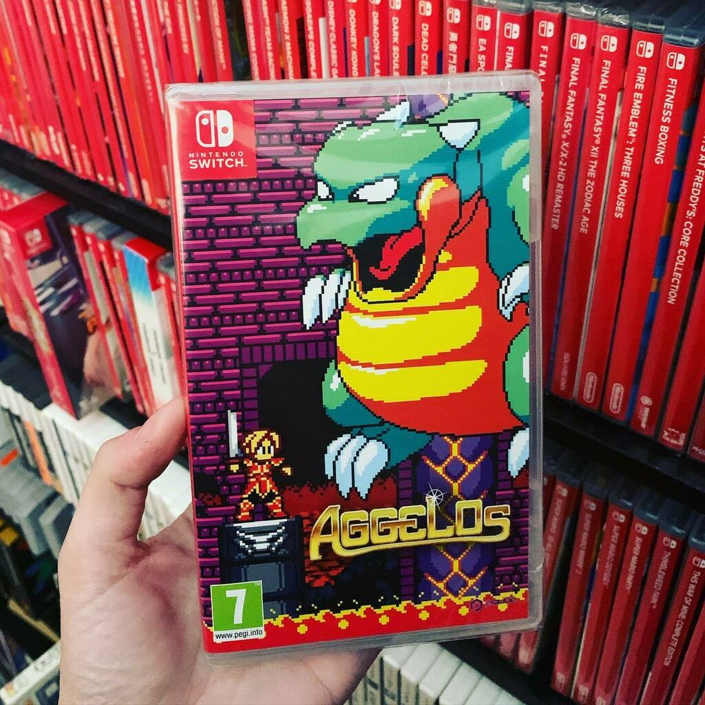 Level99RedMage's tweet photo. My copy of Aggelos finally arrived! Thank you @jpswitchmania for posting about it being in stock on Amazon. Super thankful I could snag one. #SwitchCorps
#Aggelos #Nintendo #NintendoSwitch #pegi #pegi7 #16bit #pqube #nintendosealofquality #gamer #video… https://t.co/OKLqnEWwTb https://t.co/deZS1ad4eQ