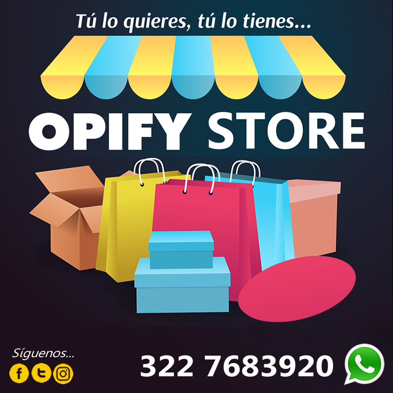 OpifyStore's tweet photo. #DomicilioGratis
🔖 🏷️ 🛒Tienda Virtual en #Neiva #OpifyStore 🎁
Tú lo quieres, tú lo tienes...
Síguenos en #Facebook #Twitter #Instagram
#WhatsApp: 322 7683920 📲 https://t.co/TT1VmxTgOf