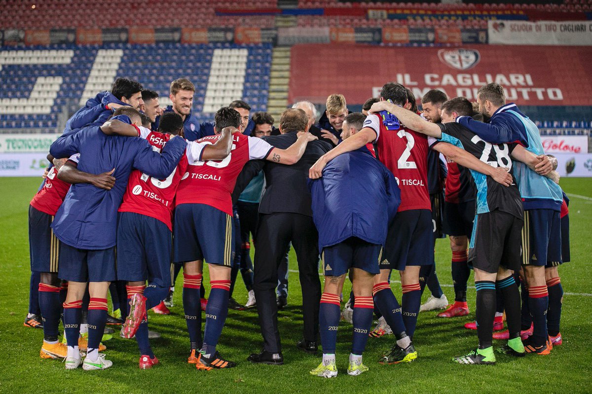 Affamati ❤️💙 @CagliariCalcio #cagliaricalcio #cagliaribologna #SerieATIM