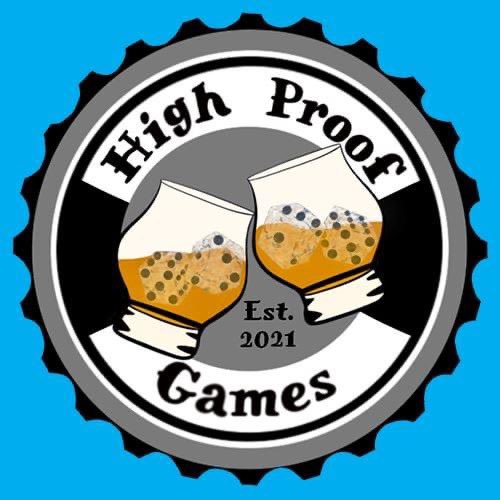 Updated the logo for the new channel! Give us a follow over at <a href="/highproofgames/">High Proof Games</a> and subscribe at youtube.com/channel/UCeLbS… to go on this journey with me and my husband! We’re excited to get started!
