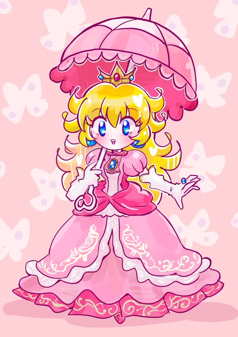 「princesspeach」のTwitter画像/イラスト(新着))