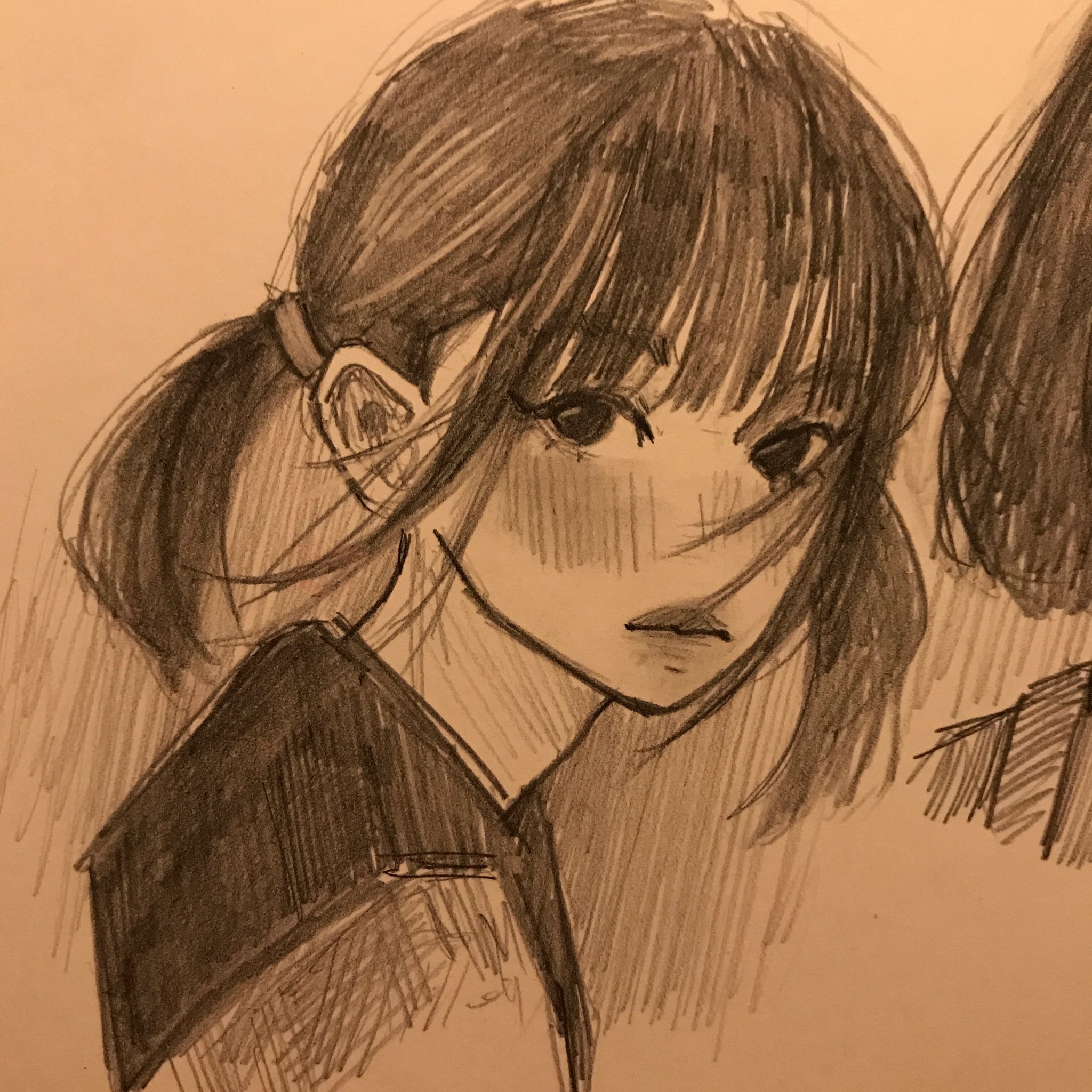 anime manga hairstyle drawing reference sketch doodle art