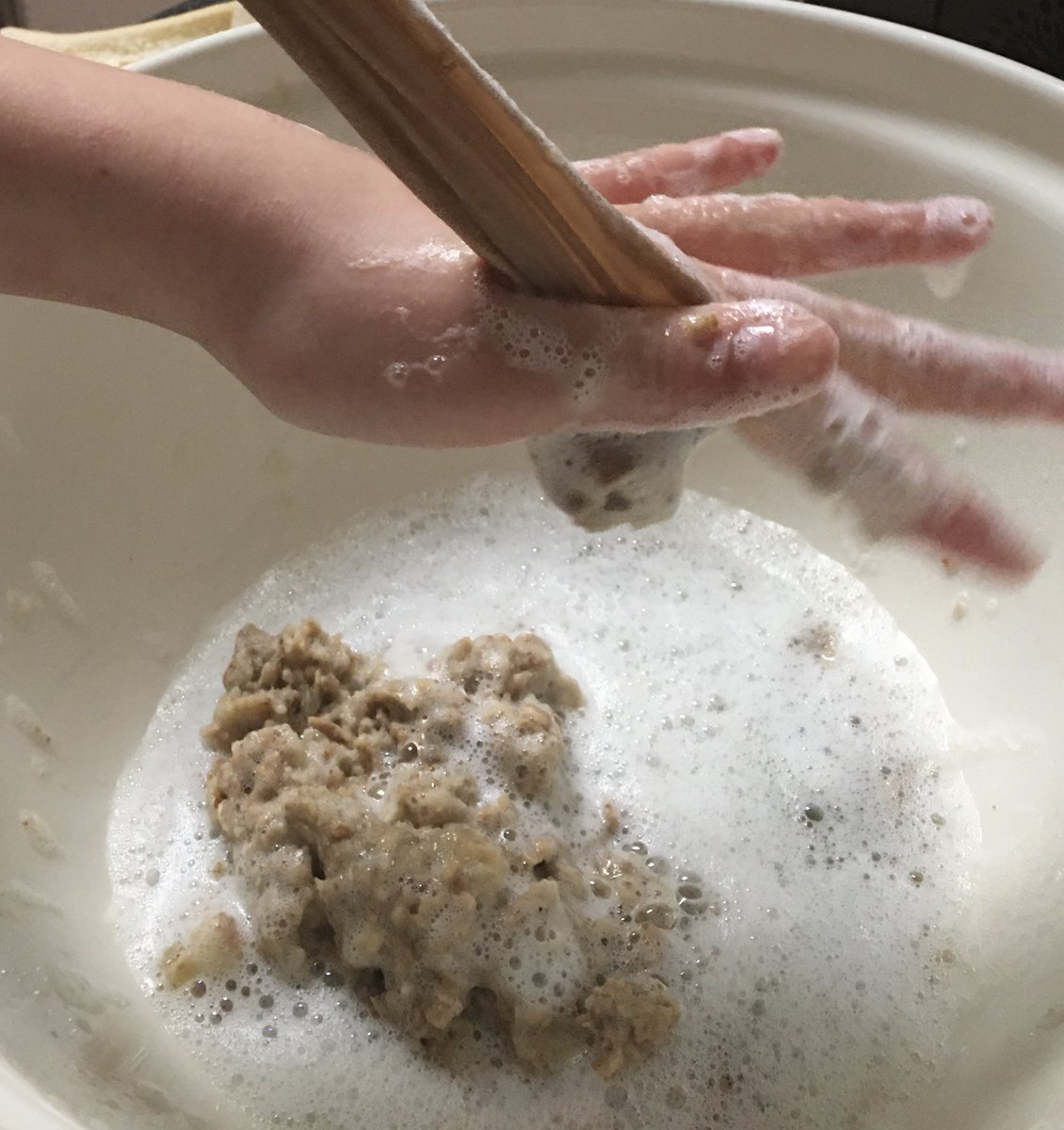 More digesting experimenting done by Year 8 <a href="/linsladeschool/">Linslade School</a>. Well done Clara! #Epiclearners <a href="/LlinosC40/">Llinos Coleman</a>