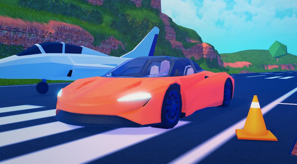 Badimo Jailbreak On Twitter The Next Roblox Jailbreak Vehicle Is The Airtail This Aerodynamic Supercar Features A Long Sweeping Tail And Central Driving Seat Not Only Does It Have Supercar - roblox jailbreak badimo twitter