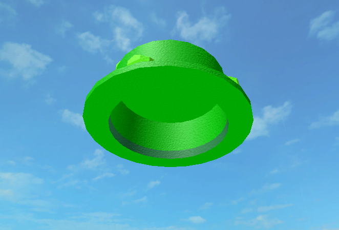 corey_oldroyd's tweet photo. My new "Emerald Green Top Hat" #RobloxUCG @Roblox @robloxdevrel  
Price:  50 Robux
Description: Feel like a top bright person with this amazing green emerald top hat! https://t.co/h3fnTj7vD3