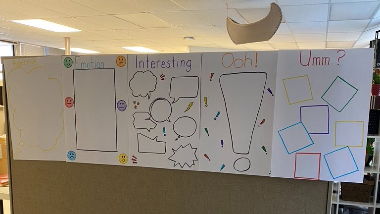 Looking forward to the AEIOU activity with Kinders during our Titanic Unit. Shout out to Nancy for helping me create these wonderful posters! #DENAmb <a href="/DiscoveryEd/">Discovery Education</a>