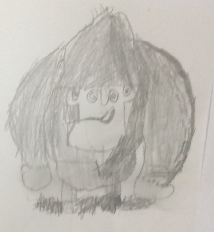MrsDhir's tweet photo. There are some extremely artistic children in Year 4. This week they have drawn a rainforest animal. Have a look at their work.  Can guess which animal they have drawn? https://t.co/ZhsmaDSDWG