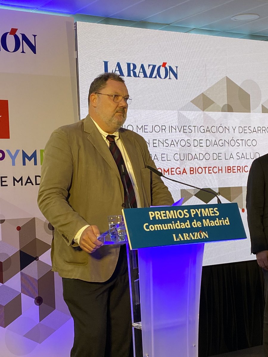 larazon_es's tweet photo. #PremiosPymes

Premio Mejor Investigacion Y Desarrollo En Ensayos De Diagnostico Para El Cuidado De La Salud es para @promega_es

Premio Al Liderazgo En Soluciones Logísticas Y De Cadena De Suministro Para El Sector Salud es para MOVIANTO https://t.co/sQtIISobCb