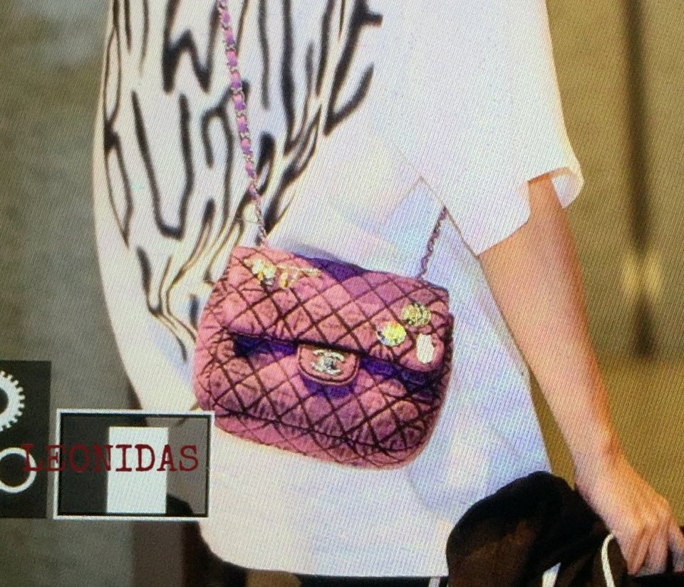 emma on X: Yangyang's Purple Chanel Flap Bag (Bella's Pillow) - more  enamel pins accessories added  / X