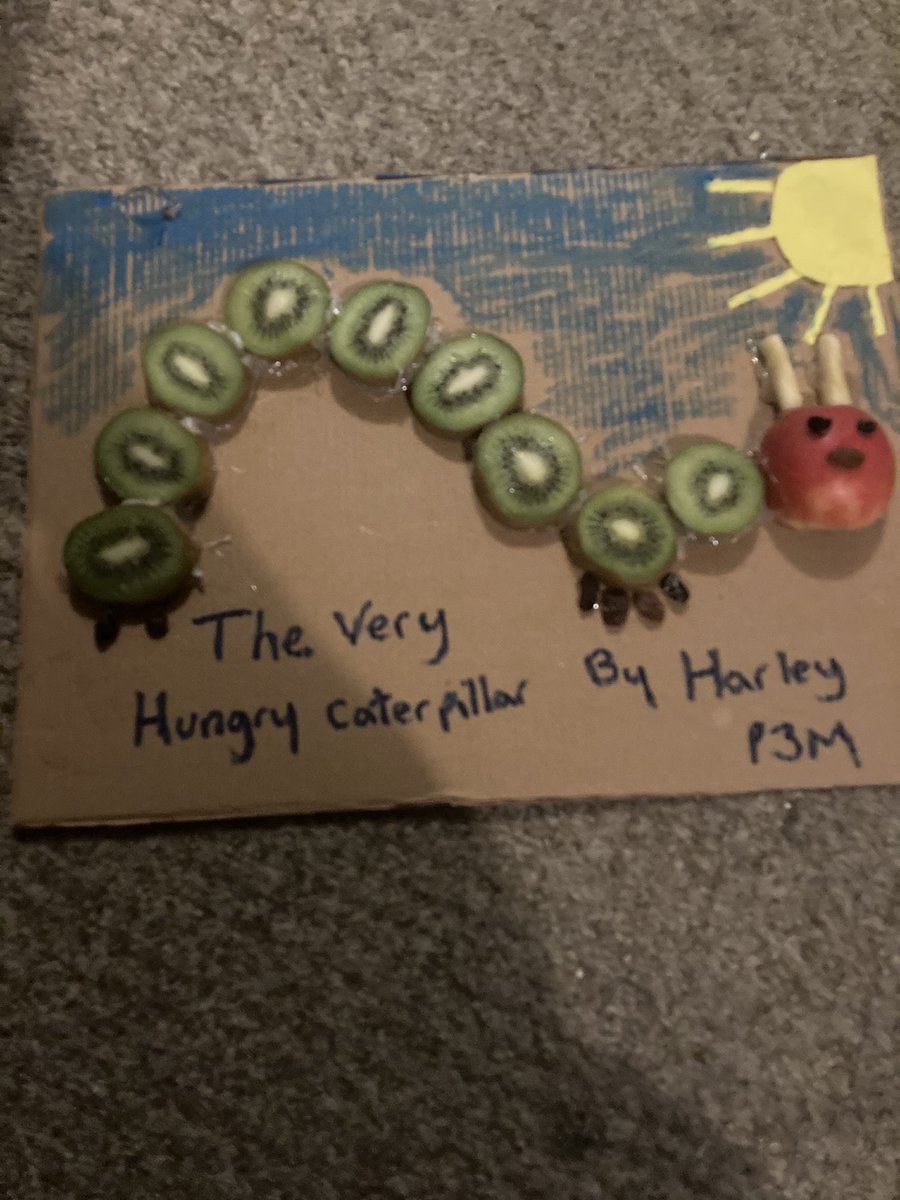 Harley fruit character for world book day tomorrow hope it looks the same in morning haha <a href="/VictoriaPrimSch/">Victoria Primary</a> <a href="/MrsVps/">Mrs Morris VPS</a>