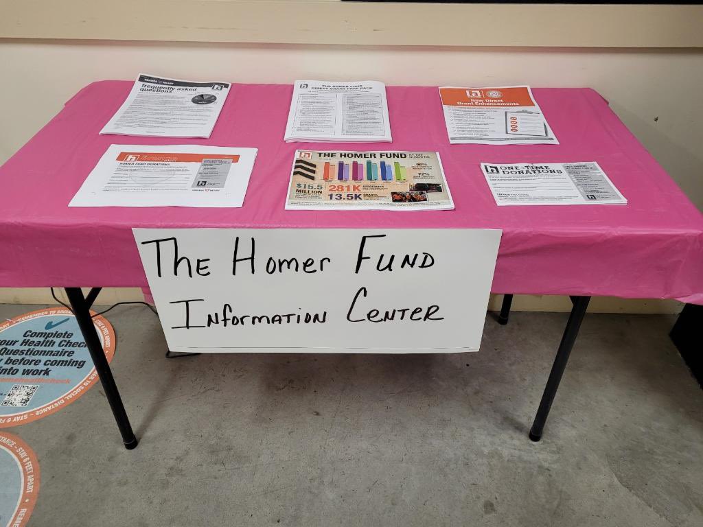 The Homer Fund Information Table for our Associates. #team #homedepot #drive #leadership #workplace  <a href="/dontamcam/">Tammy Campbell</a> <a href="/bliczwek/">Brian Liczwek</a>
