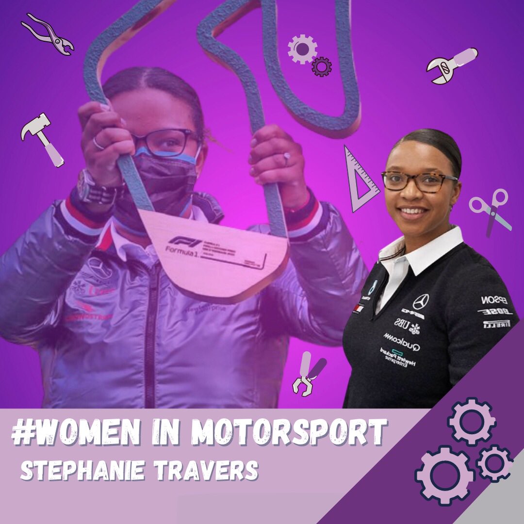 CHSwift_'s tweet image. Who else is enjoying this weeks car reveals!!? 

With the reveal of yesterday’s @MercedesAMGF1 W12; we wanted to quickly commemorate the hard work of all the women behind the scenes who contributed to the development of the cars and play a vital role within the sport 💜👏🏆