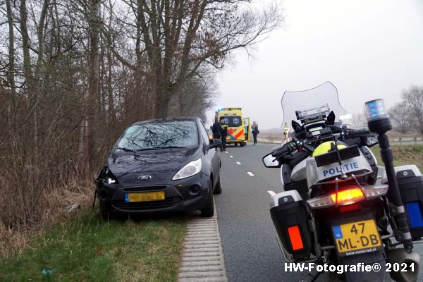 Fietser gewond na aanrijding met auto op Conradsweg ..