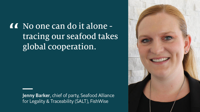 SALTtrace's tweet photo. Join us at the eighth annual #OceanSummit Virtual Week TOMORROW at 12:40 GMT as SALT's Chief of Party, @GlobalBarker discusses new #TraceabilityPrinciples and how we can make #seafood #TraceableTogether. https://t.co/bKRurgj4rp https://t.co/4kLKgFWY3l