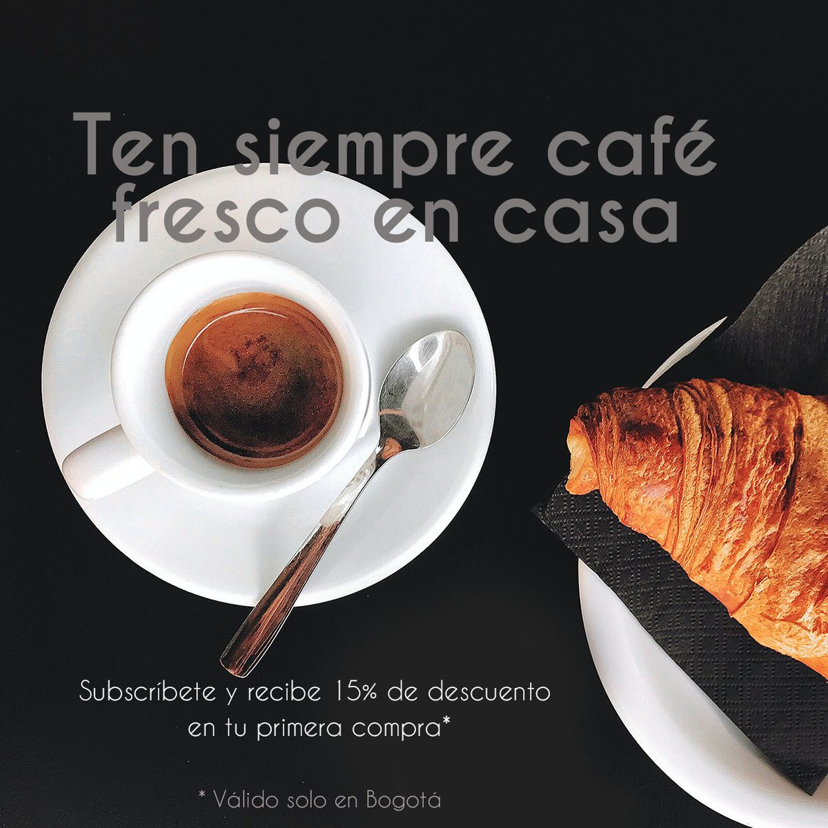 TriangularCafe's tweet image. Suscríbete a Triangular Tienda de Café y recibe un 15% de descuento en tu primera compra, ingresando a shorturl.at/bqNX5. 

* Aplica en Bogotá.