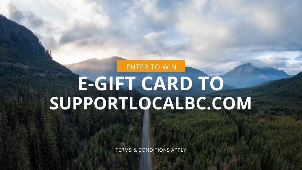 ⚡️GIVEAWAY ⚡️ Like, follow & retweet to win one of five $50 gift cards to @SupportLocalBC. Remember even short glances away from the road increases your risk of crashing. #EyesFwdBC #LeaveYourPhoneAlone. Contest rules: ow.ly/SVWT50DHZmG @LangleyCity_ @LangleyTownship