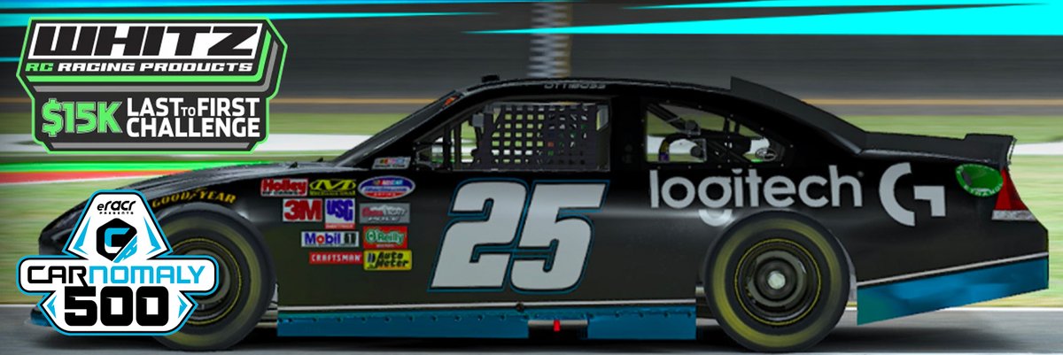 whitzracing's tweet photo. Let's Just Say @NickOttinger is up to the Challenge...as in the #Last2First Challenge.
Tune In Tonight for the #Carnomaly500 hosted by @eRacr_gg as a $15,000 Check with Nick's Name on it is waiting to be Cashed if he can Cash In by starting Last & Finishing First.
#FlyTheW #L2F https://t.co/eYMhmXSgNN