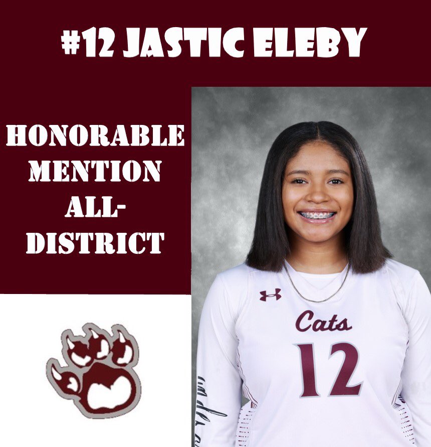 SHLadyCatBB's tweet photo. Congratulations to @JasticEleby on being named Honorable Mention All-District! https://t.co/7QiHZnVOHa