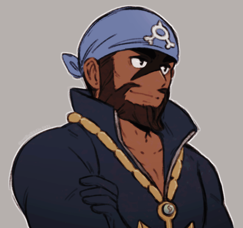 petalpaladin's tweet photo. [#PKMN | archie] #1 pirate dad ⚓✨ https://t.co/8GOzb1iQyp