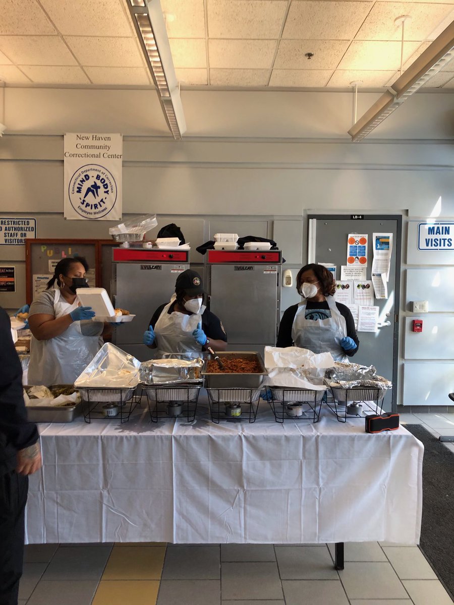 CTCorrections's tweet photo. Recent luncheon at New Haven Correctional in celebration of black history month #CTDOC https://t.co/nigRNhyYgZ