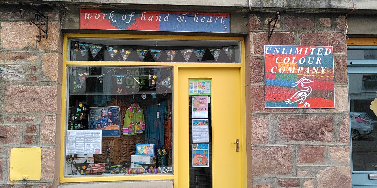 UllapoolFTGroup's tweet photo. This year for #FairtradeFortnight we are encouraging people to #ChooseTheWorldYouWant by following our Fairtrade Calendar.

For day eleven, have a local Fairtrade day...find Fairtrade in Ullapool at these outlets including @TheCeilidhPlace, @NrthWstOutdoors and @WestCoastDeli. https://t.co/0uzGgPFqDz