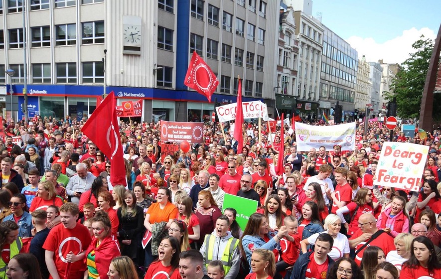 BroughCurrie's tweet photo. Dearg le fearg to have so-called cross-community Councillor continuously trying to justify his stance (or lack of) on Gaeilge in our district by framing it as 'politicised' or even 'sectarian'. Tonight he says the language shouldn't be 'forced on people' 🤯 Dochreidte! https://t.co/95ZzGSJG0z