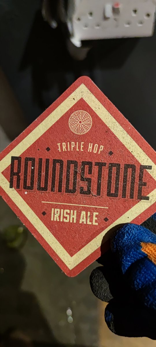 Like a walk down Irish macro memory lane. ROUNDSTONE Triple Hop Red Ale.