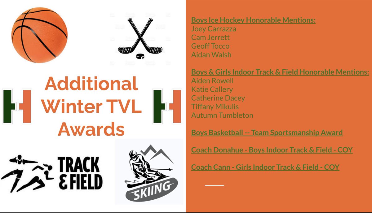 Congratulations to all our award winners from the Winter Season!! #gohillers