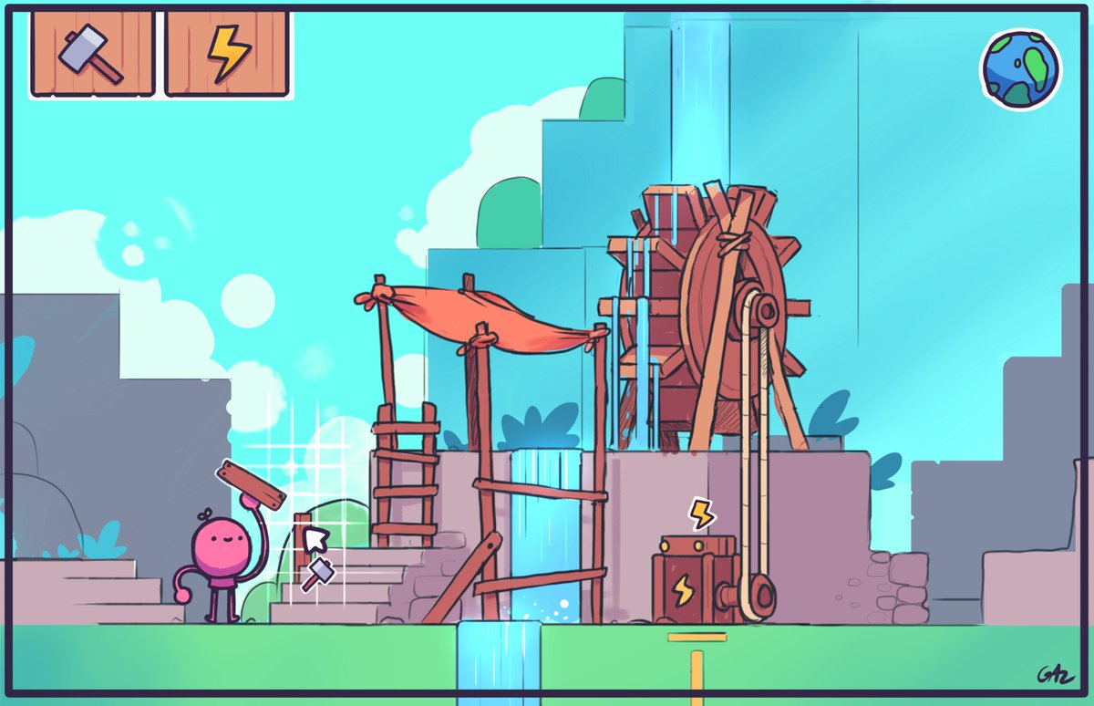 okay #ArtsOfVibrancy but it's my game mockups edition ✨