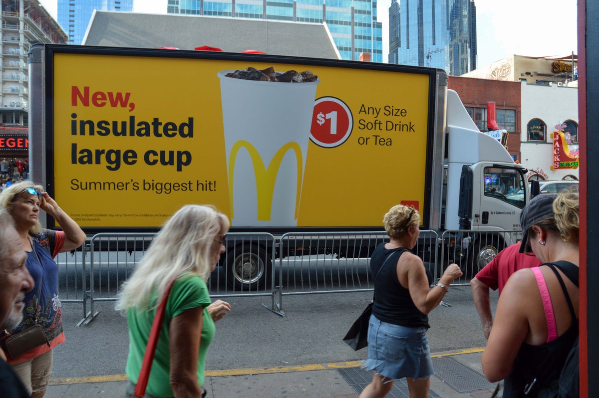 shari_maher's tweet photo. @billups Nice article, Ryan! Our massive mobile billboards are so impactful inside the neighborhoods where people live, work and eat! #OOH #outdooradvertising https://t.co/HhFGp5Rzuv