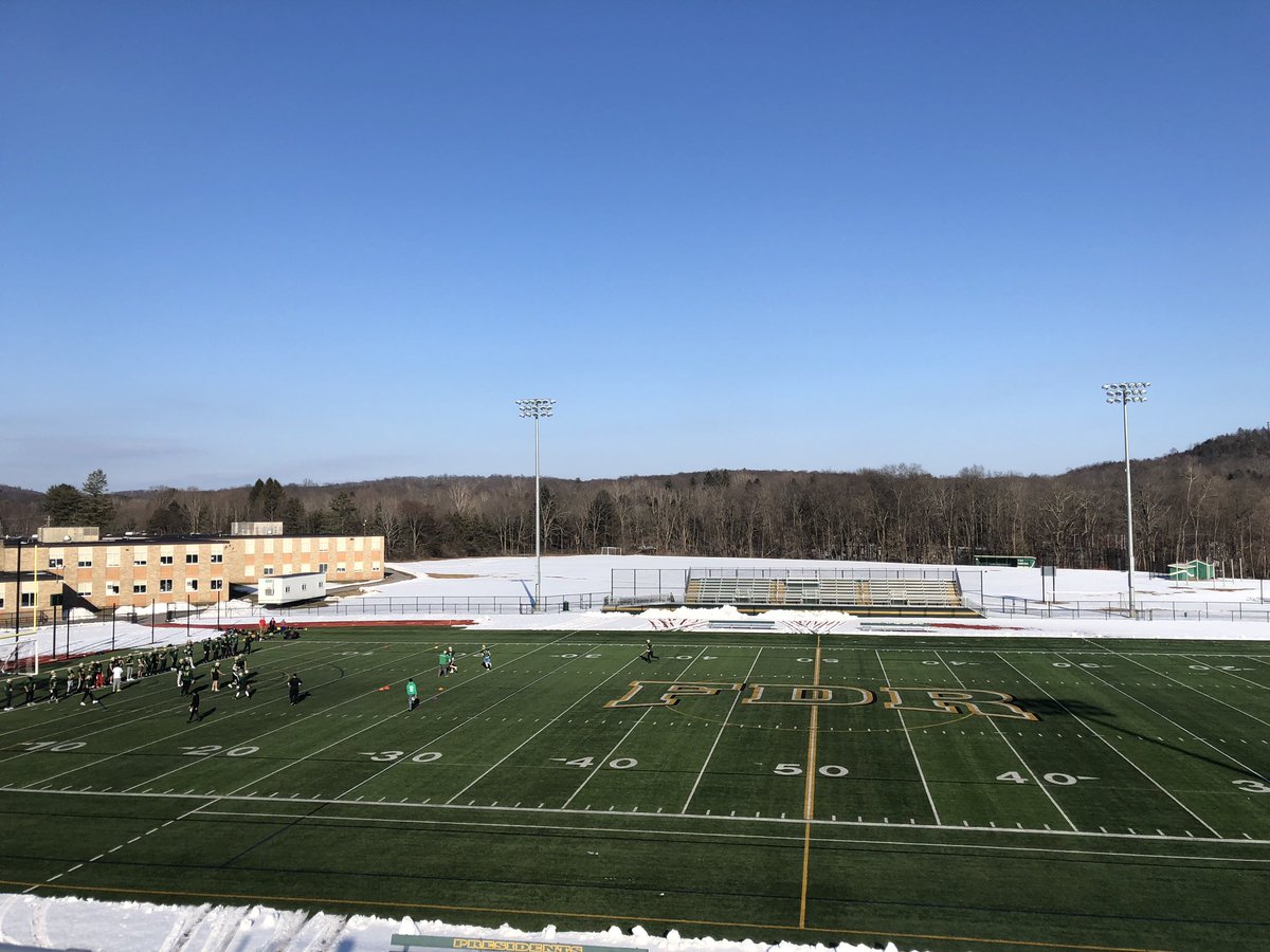 athleticshpcsd's tweet photo. Amazing job by the Hyde Park CSD grounds crew for getting the FDR field ready for full field action. Games open up next week for fall season 2. #letsgofdr https://t.co/tnxe8T7Y4n
