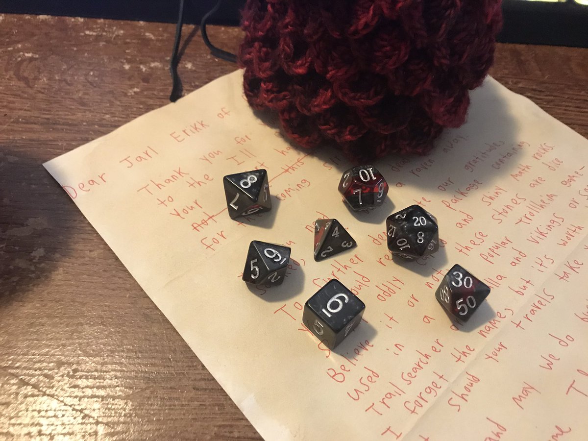 Here is my haul from the <a href="/OmensCallPod/">Omen’s Call Podcast</a> giveaway a while back! An amazing bundle to get in the middle of winter! Can’t wait for the next season #dnd #podcast #dnd5e #ActualPlay