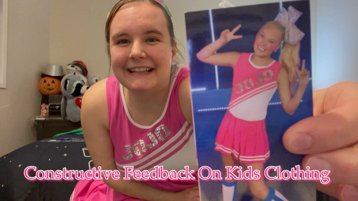 I wanted to share constructive feedback on the Jojo Siwa line at Target, and the inconsistency of kids clothing sizing in general across all stores. #Target #Feedback #JojoSiwa #Clothing
Constructive Feedback On Kids Clothing https://t.co/ZcIOY4NLtO via @YouTube https://t.co/O4R8ZWHVQI
