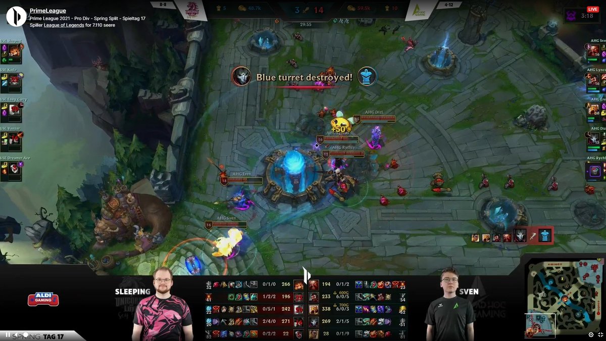 Ggwp <a href="/UnicornsOfLove/">Unicorns of Love</a> 
Duo smurf @Eren_L01 &amp; @lyncas1lol 👏