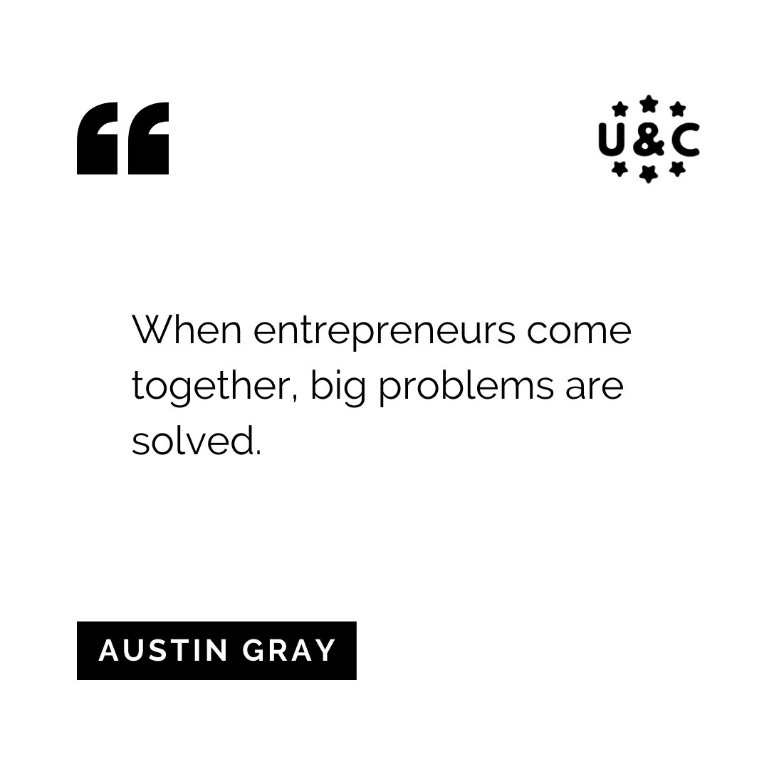 upandcomersshow's tweet photo. Entrepreneurs collaborating together have the capacity to solve some of the world’s toughest challenges.

To hear more of @austinrileygray’s take on this, be sure to listen to Episode 186!

#entrepreneur #podcast #newpodcast #entrepreneurship #upandcomers #theupandcomersshow https://t.co/U09MFzc8lz