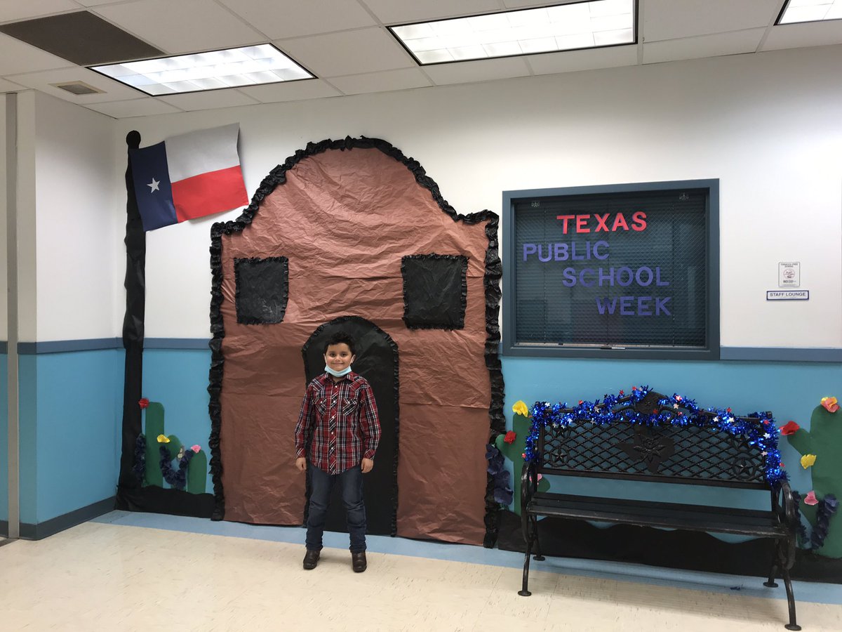 Travis Elementary is Celebrating Texas Public School Week!! Monday - “Howdy Partner” dress up like a cowboy/cowgirl. “Yee-haw!!”
<a href="/MPena220/">Mindy Pena</a> <a href="/SandyHcisd/">Patriot Counselor Sandy</a> <a href="/HcisdE/">HCISDTravisElementary</a>
