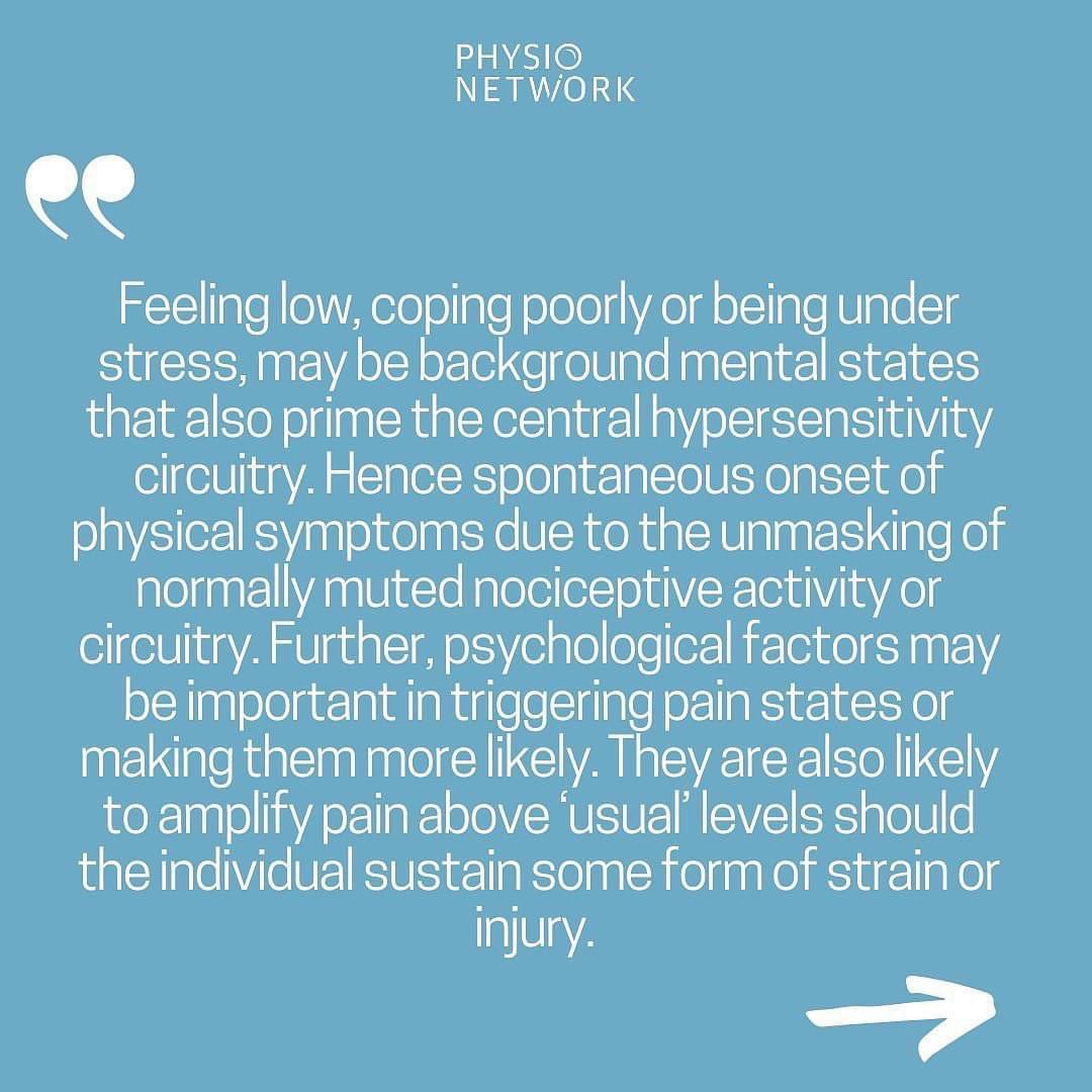 PhysioNetwork's tweet photo. ⁣Why do some people with degenerative changes hurt, while others don’t? 🤔

Read what the great Louis Gifford had to say about this.

From his books (Aches and pains). https://t.co/RUGbqFei8S