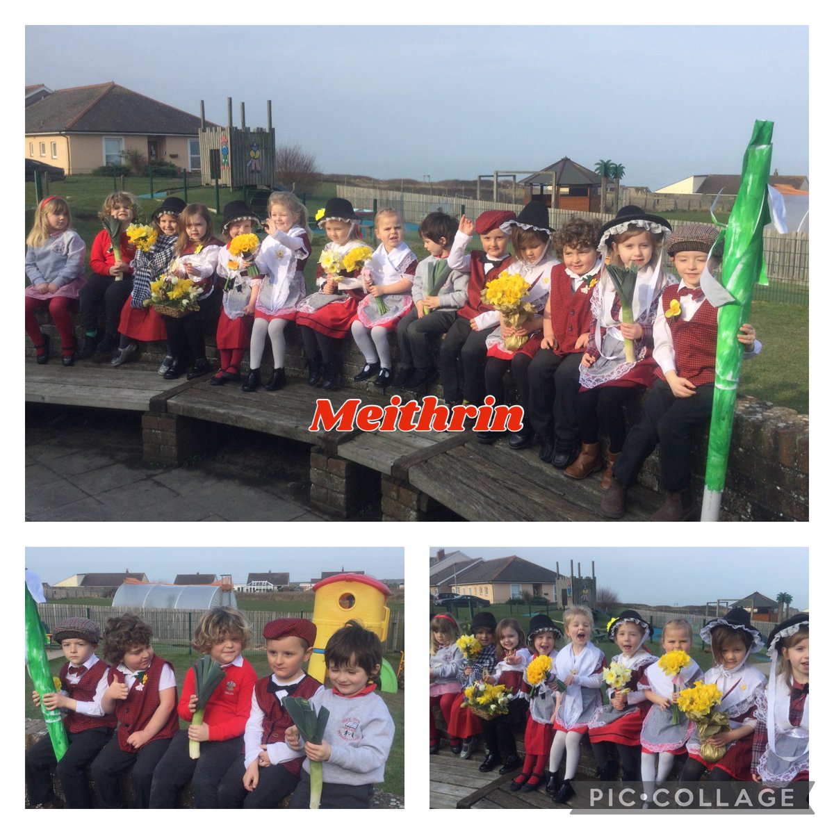 Ysgol_Aberaeron's tweet photo. Dyma blant Ysgol Gynradd Aberaeron yn dathlu Dydd Gwyl Dewi. Here we are celebrating Saint David's Day. https://t.co/KOy31vtuEc