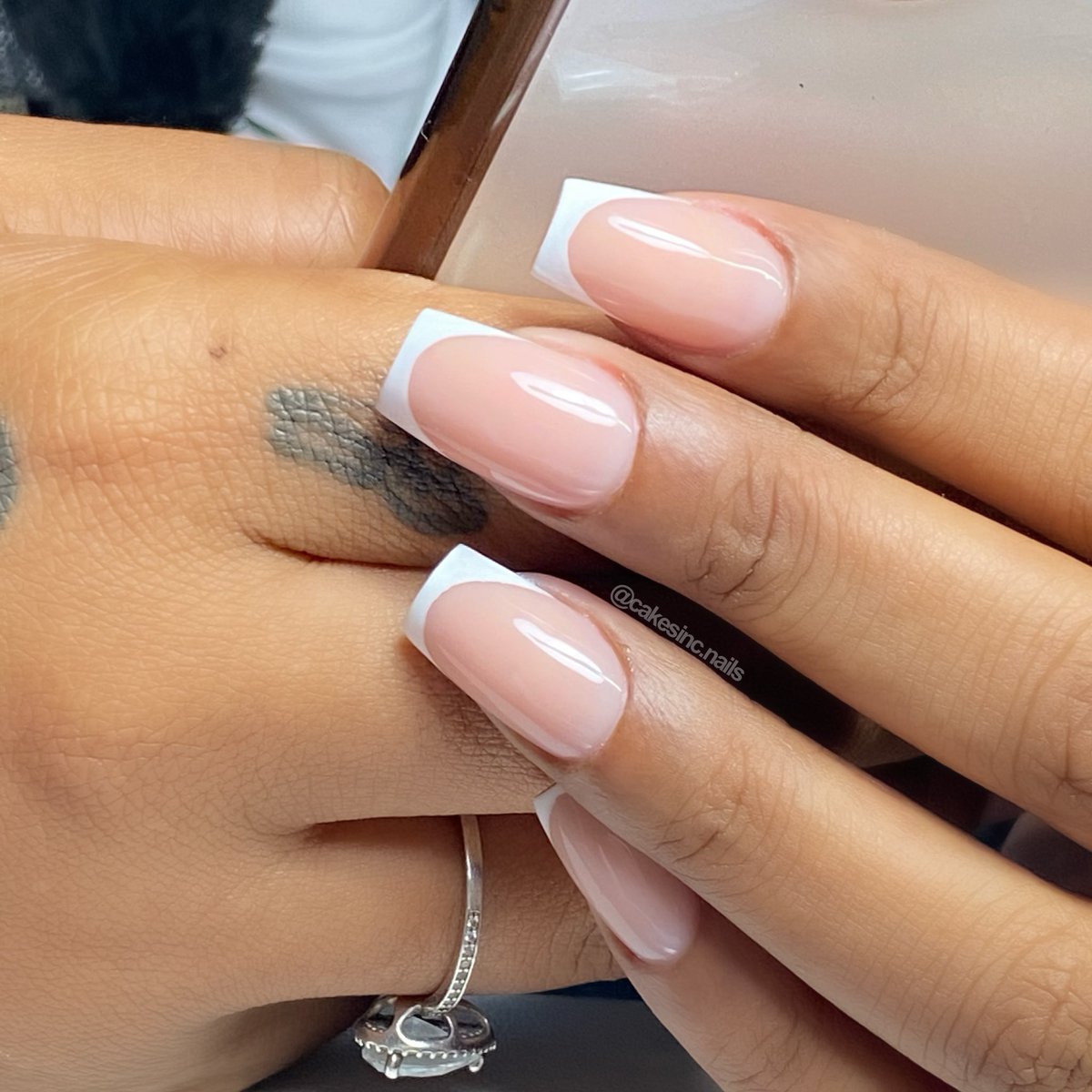 Skinny French Manicure Design Talk skinny-french-manicure-design-talk