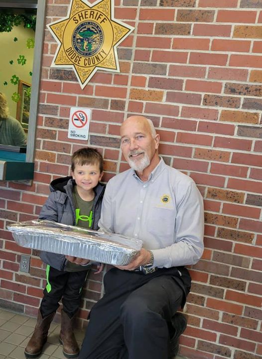 Special thank you to the family of Hazel Hannum for dropping off brownies to our office. Our thoughts and prayers are with you during this difficult time.