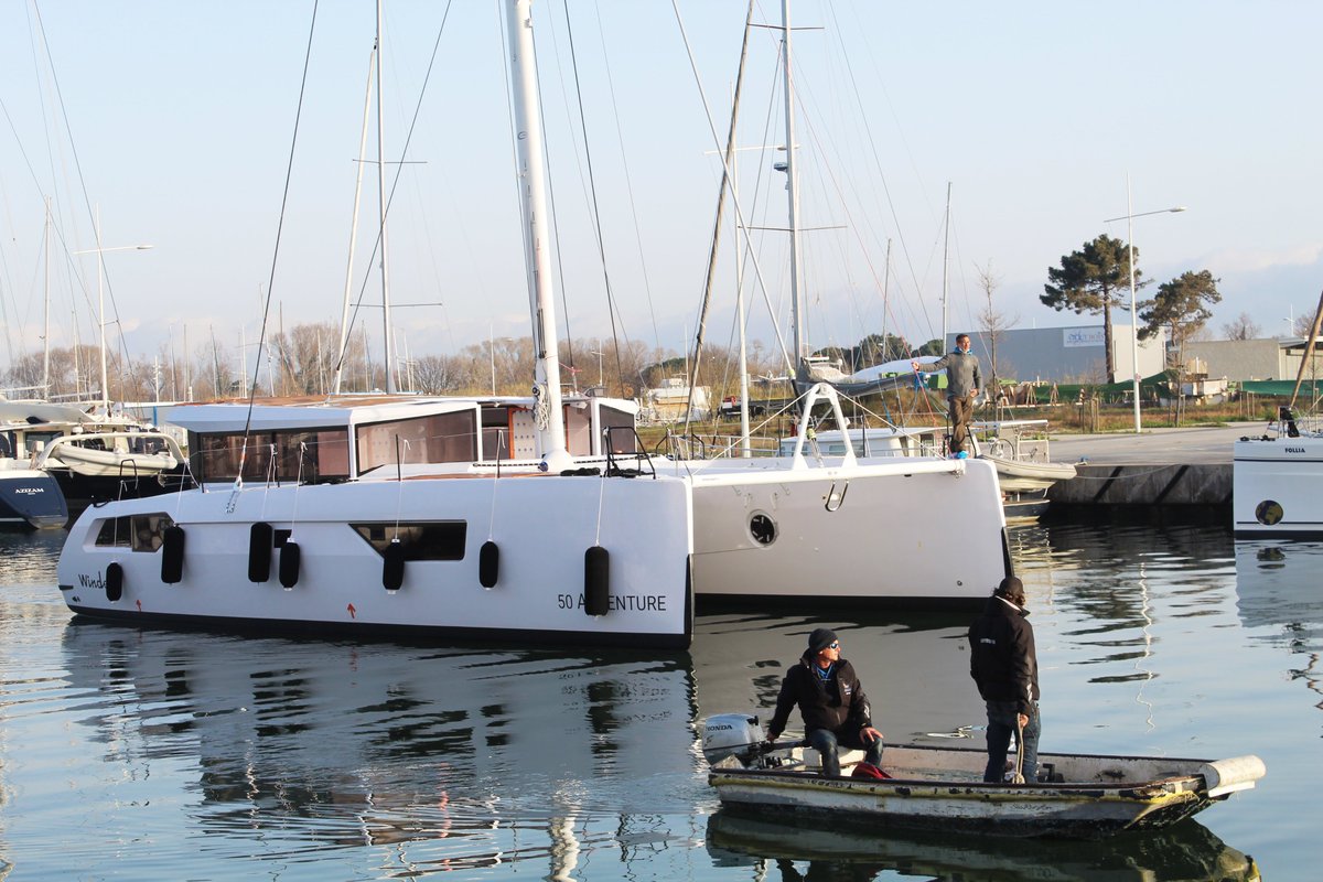 maxiboattv's tweet image. Windelo Catamarans vient de mettre à l'eau son nouveau 50 Adventure. Plus d'infos⤵️
facebook.com/maxiboattv/pos…
@windelocat 
#catamaran #windelo50 #multicoque #maxiboattv