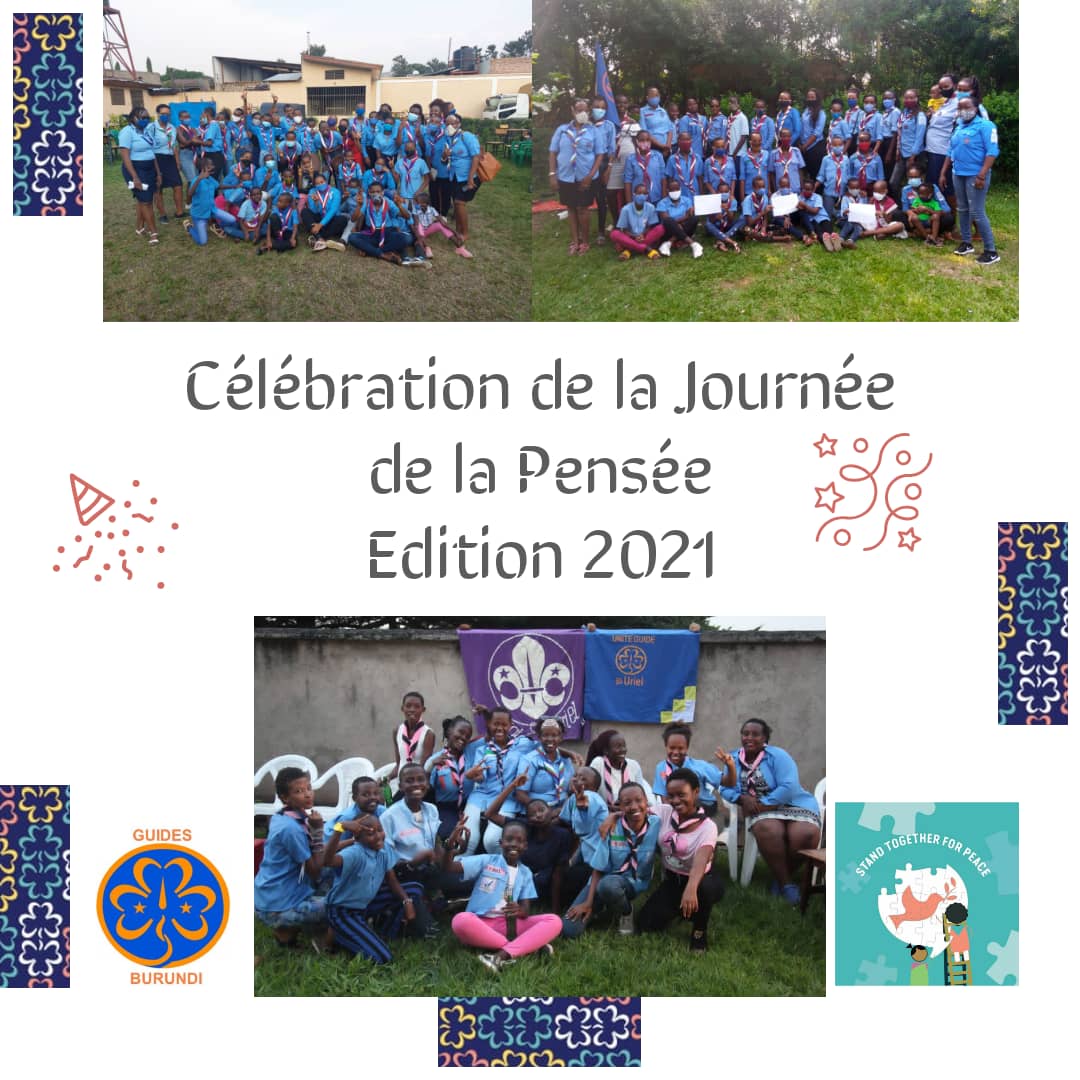 GuidesBurundi's tweet photo. Retour en image de la célébration de la journée de la pensée 
#WTD 
#wagggs_world 
#Africanregion https://t.co/Ma2ViWsWc5