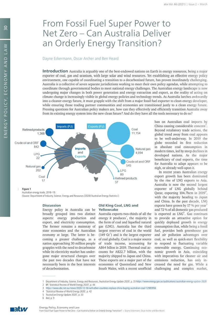 The latest issue of <a href="/atw_Journal/">atw - International Journal for Nuclear Power</a> features detailed perspective on Australia's energy policy situation by <a href="/BNW_Aus/">Bright New World</a>, including yours truly!
kernd.de/kernd-en/fachz… #AustralianNuclear